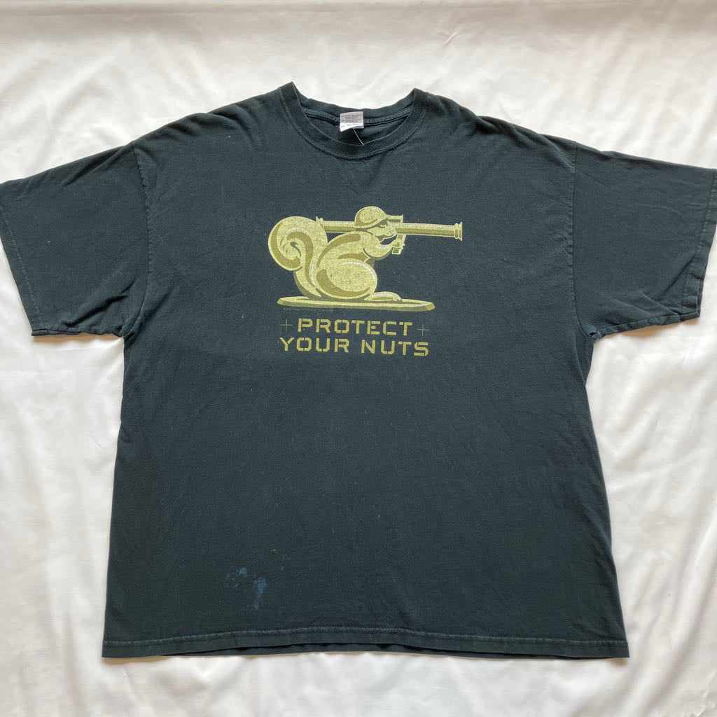 2000s Protect Your Nuts T-shirt
