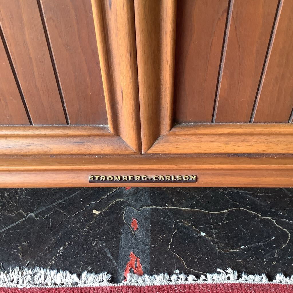 1962 Stromberg-Carlson "Young American" Tube Console Stereo in Mid Century Cabinet