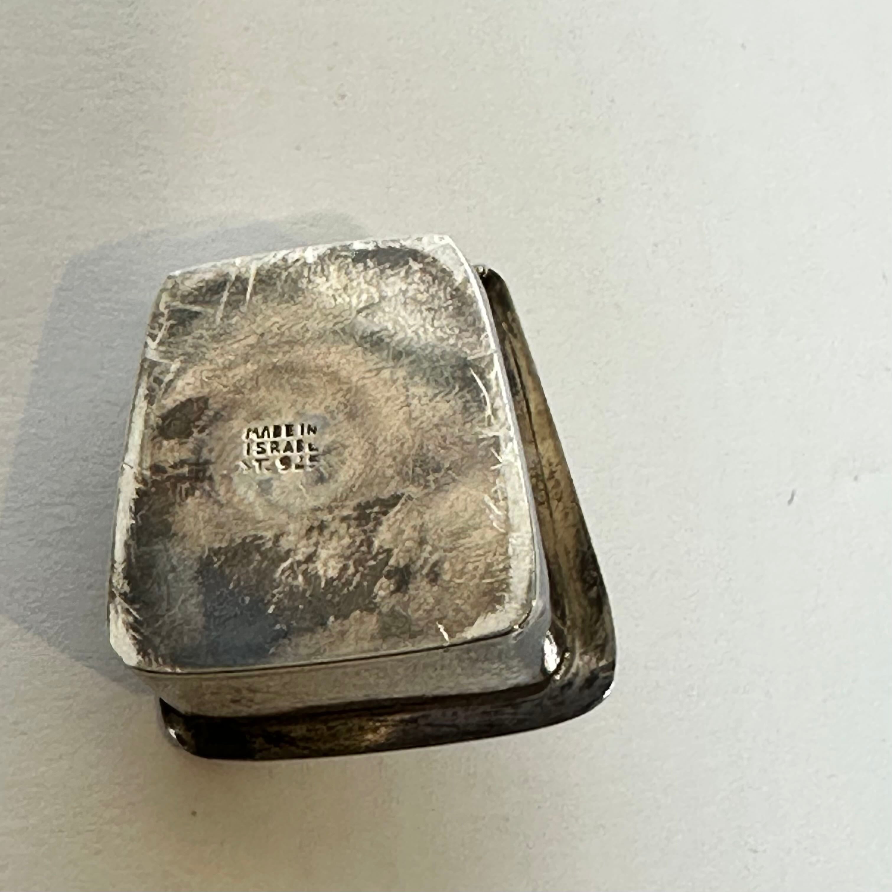 Sterling Silver Pill Box