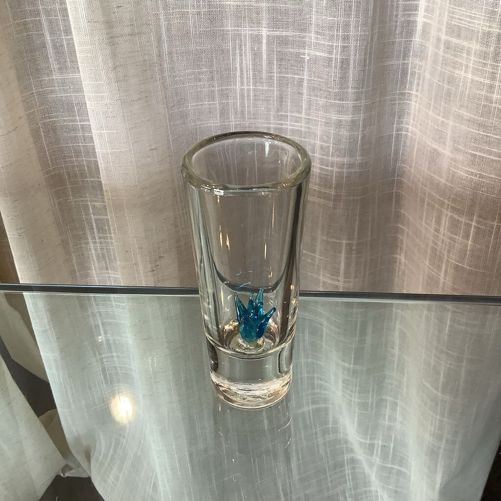 Vintage Flower Shot Glasses