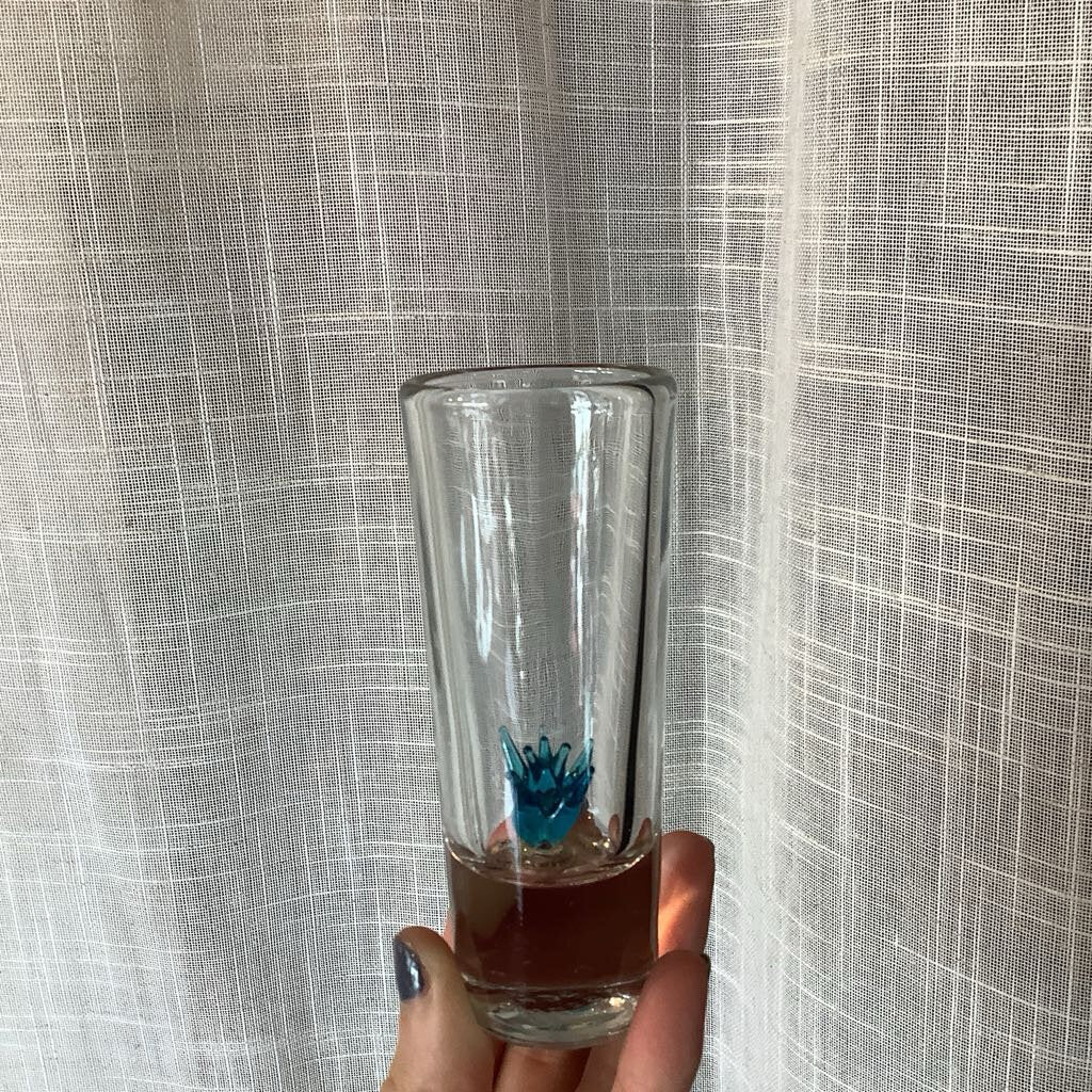 Vintage Flower Shot Glasses