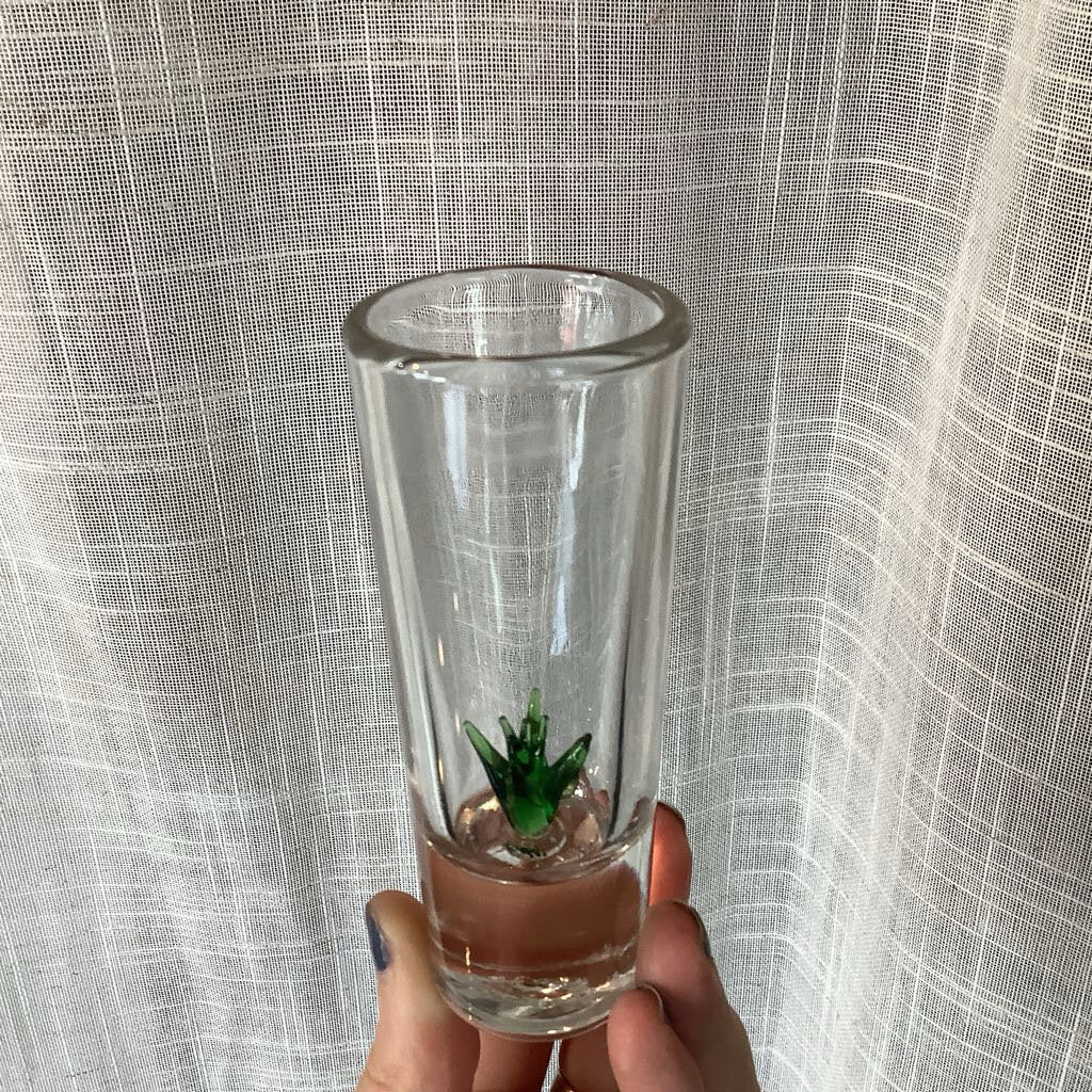 Vintage Flower Shot Glasses