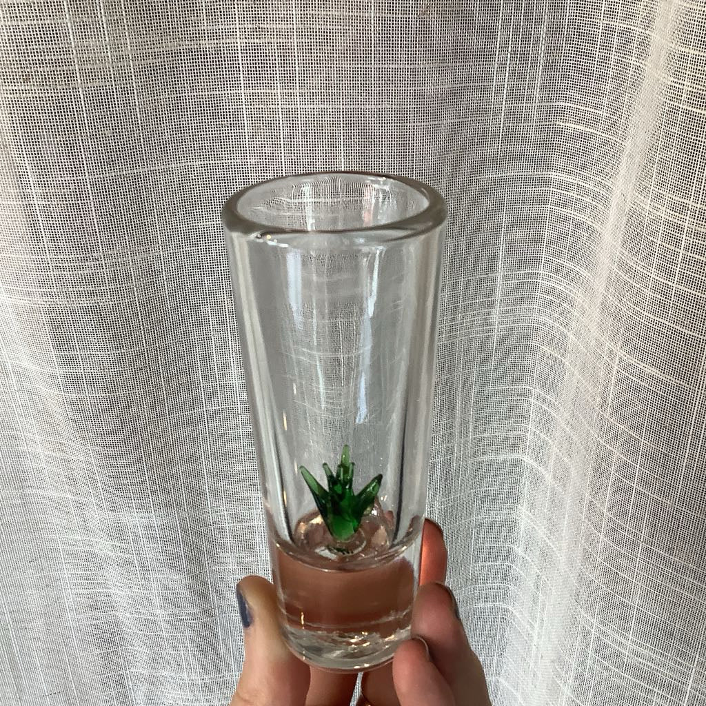 Vintage Flower Shot Glasses