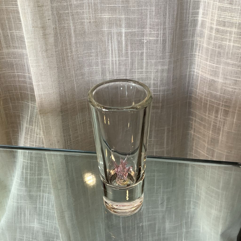 Vintage Flower Shot Glasses