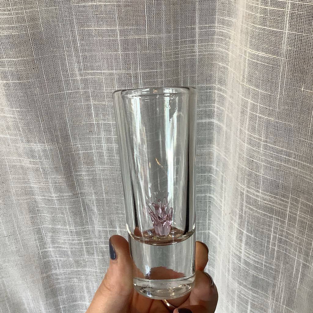 Vintage Flower Shot Glasses