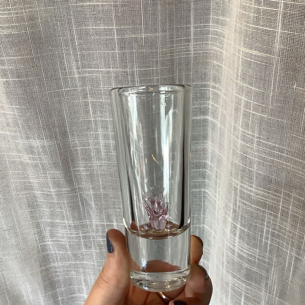 Vintage Flower Shot Glasses