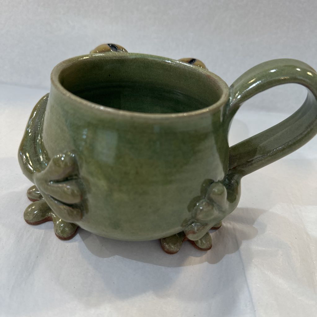 Handmade Mudworks of PA Frog Mug