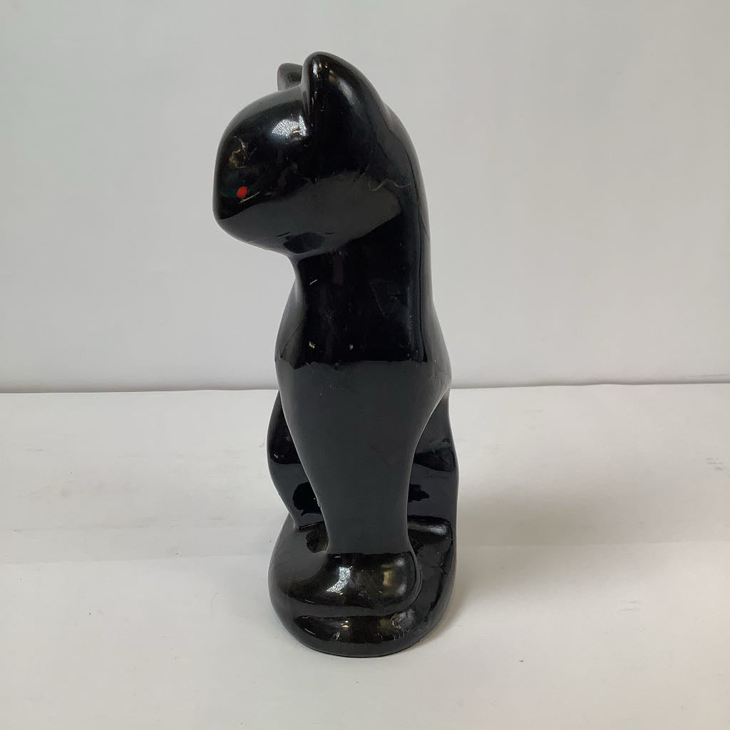 Vintage Black Cat Figurines