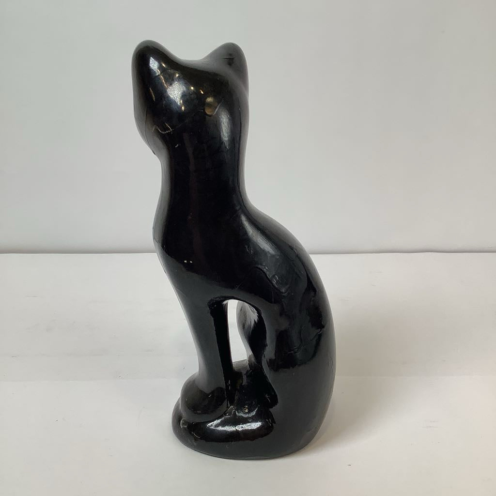 Vintage Black Cat Figurines