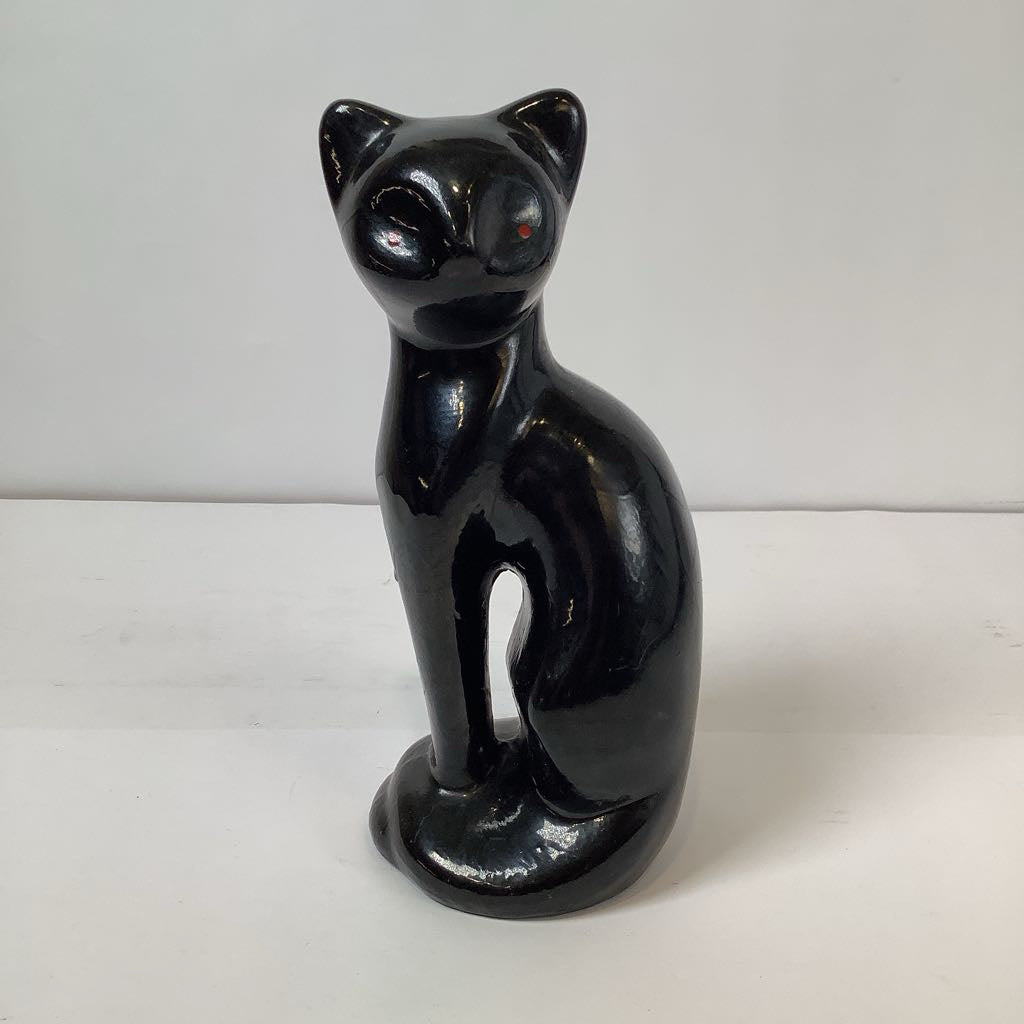 Vintage Black Cat Figurines