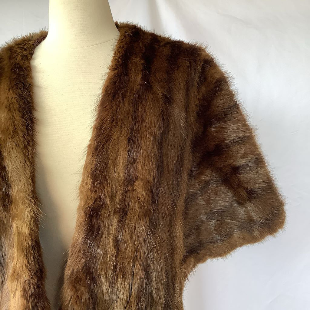 1960s J.L Hudson, Co Rabbit Stole