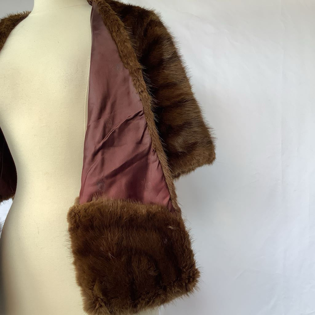 1960s J.L Hudson, Co Rabbit Stole