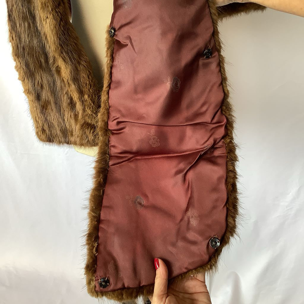 1960s J.L Hudson, Co Rabbit Stole