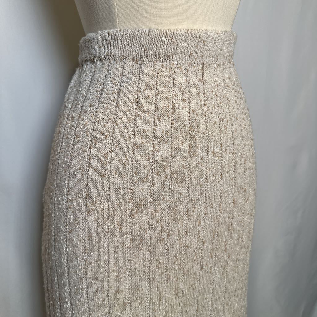 70s Boucle Knit Skirt