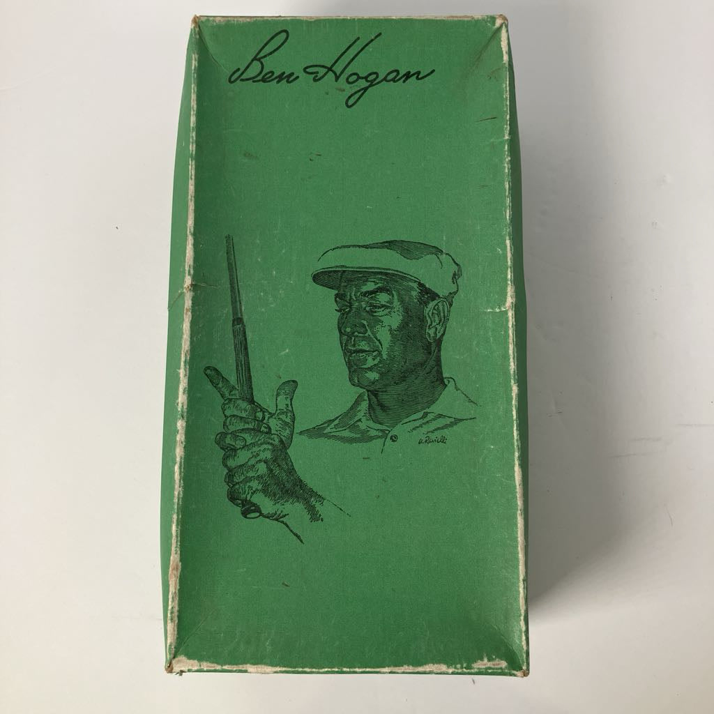 Vintage Ben Hogan Golf Shoes with Socks and Display Box
