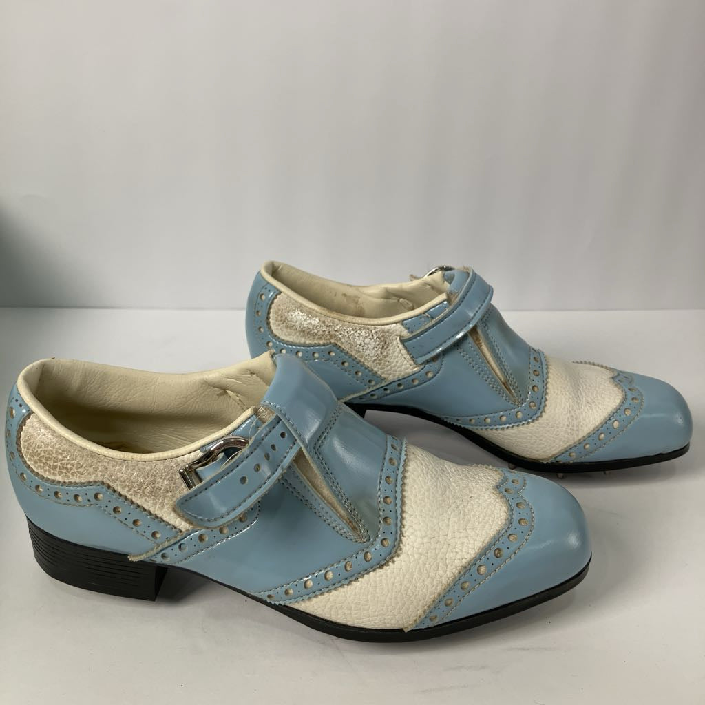 Vintage Ben Hogan Golf Shoes with Socks and Display Box