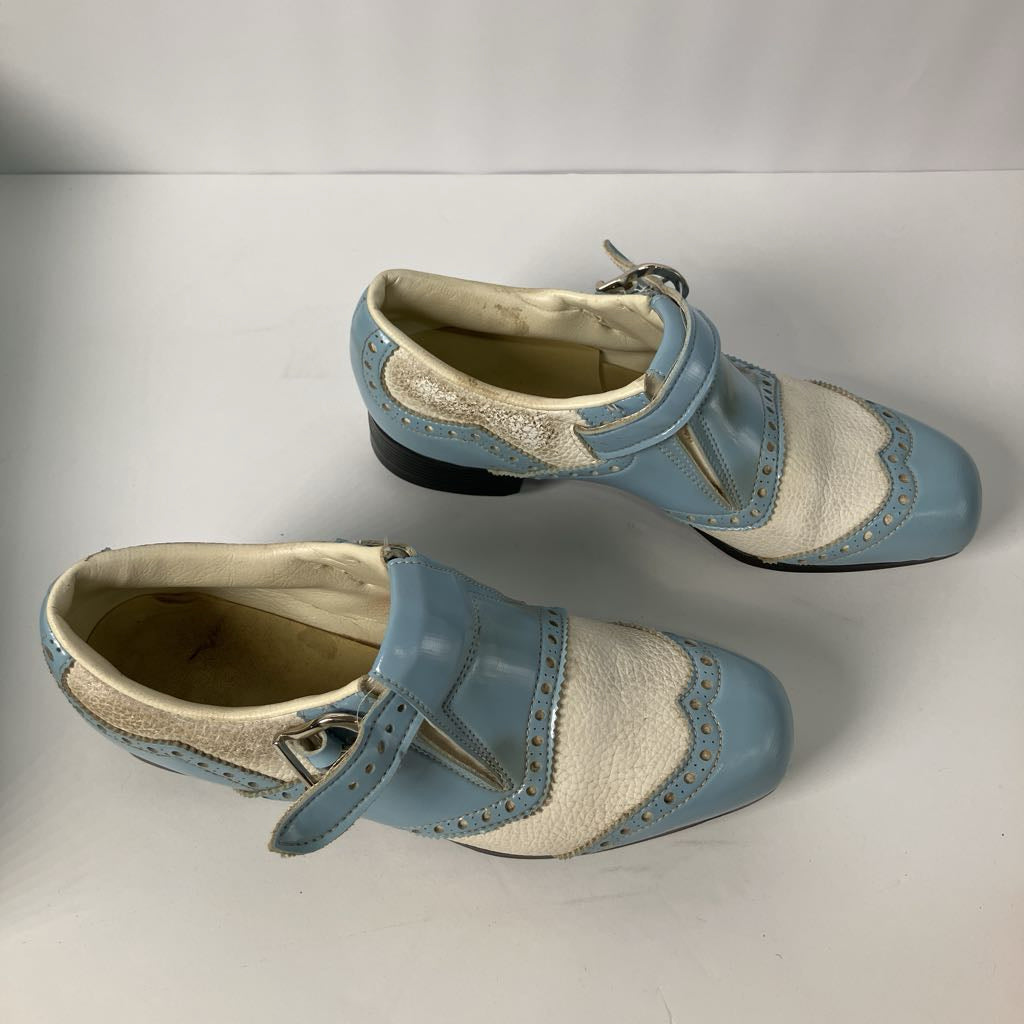 Vintage Ben Hogan Golf Shoes with Socks and Display Box