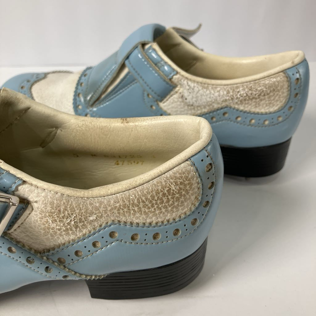 Vintage Ben Hogan Golf Shoes with Socks and Display Box