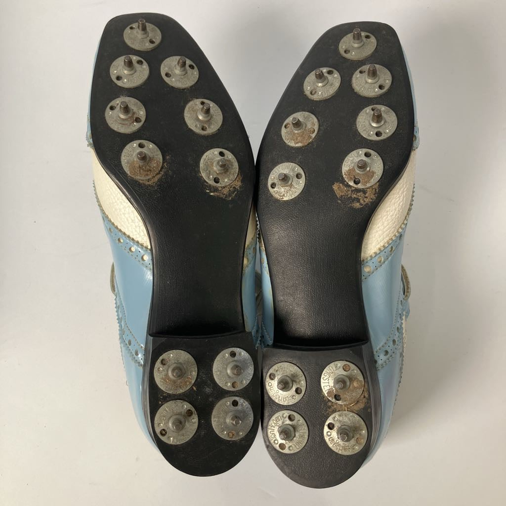 Vintage Ben Hogan Golf Shoes with Socks and Display Box