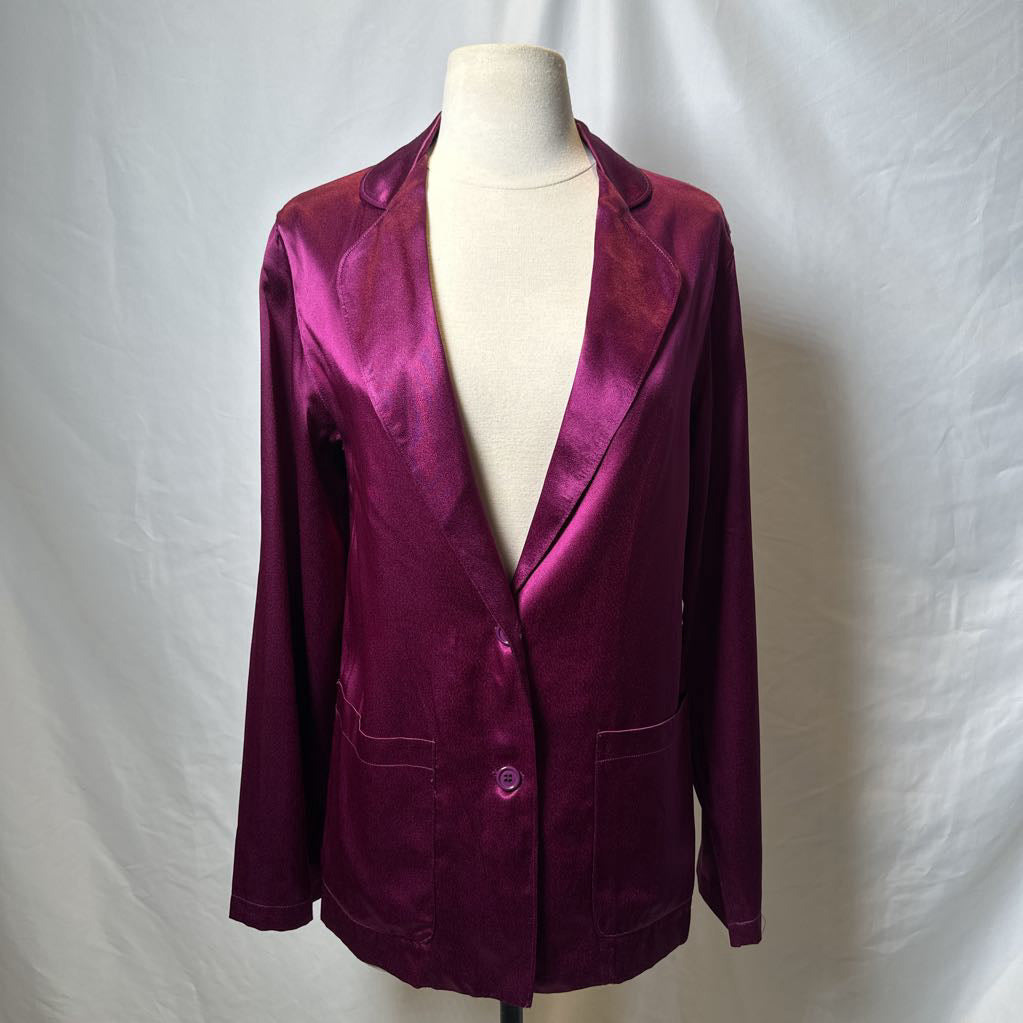 Vintage Satin Grape/Purple Jacket