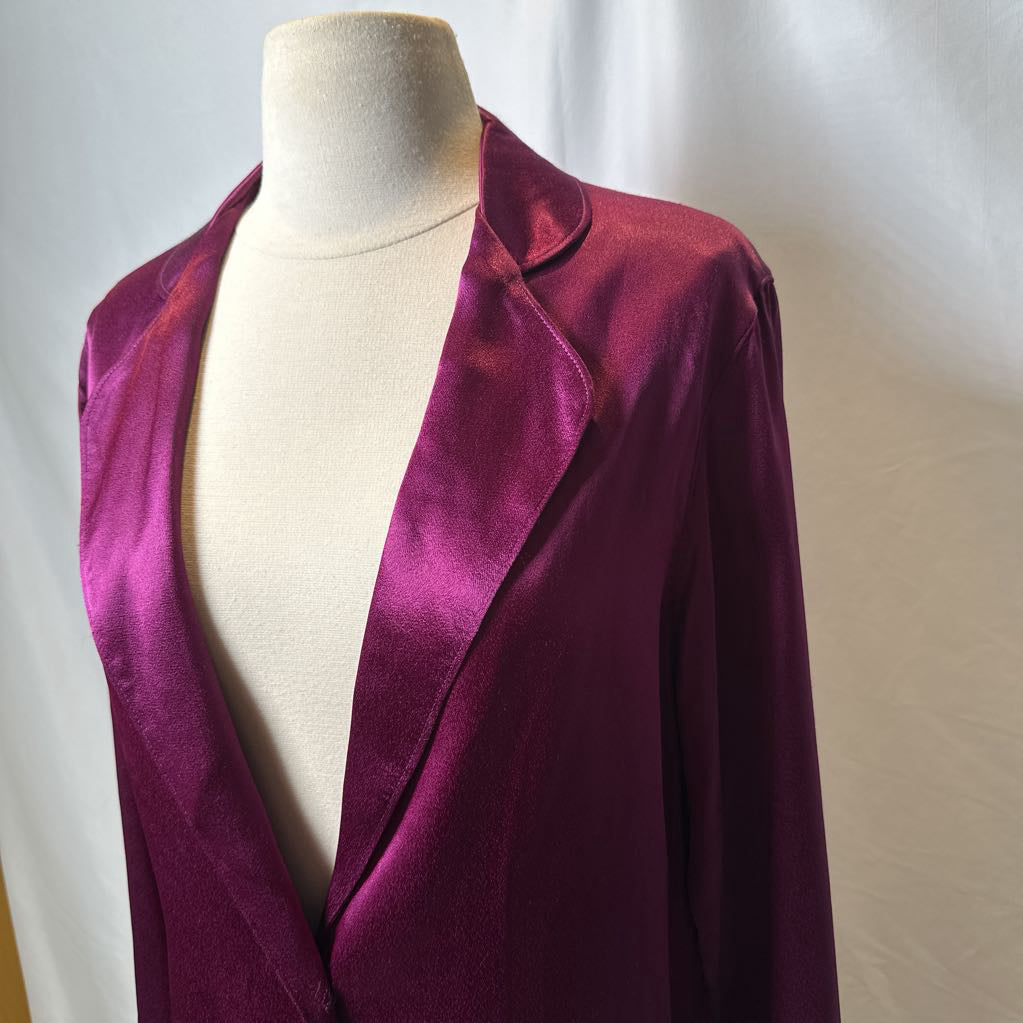 Vintage Satin Grape/Purple Jacket