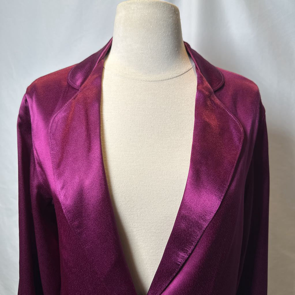 Vintage Satin Grape/Purple Jacket