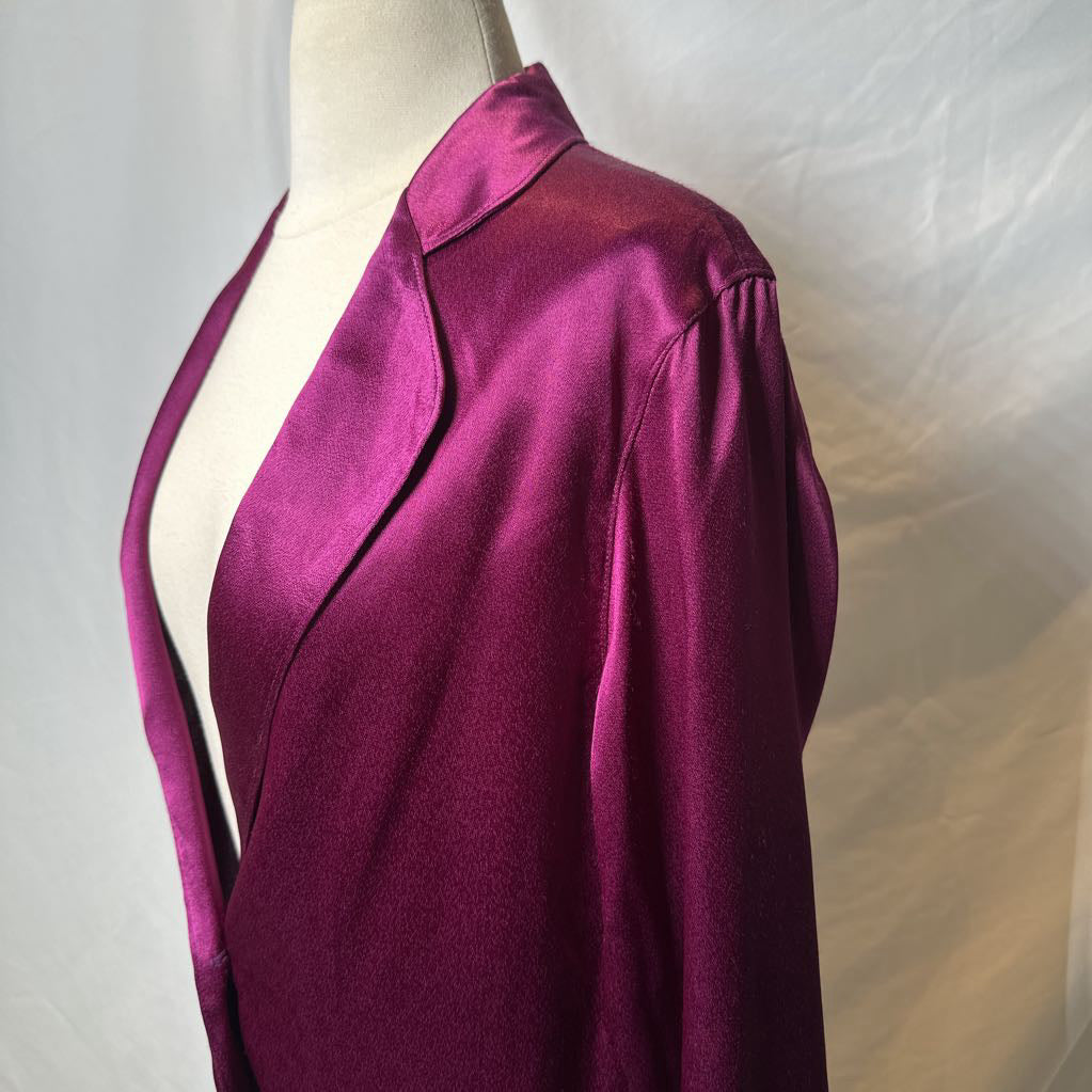 Vintage Satin Grape/Purple Jacket