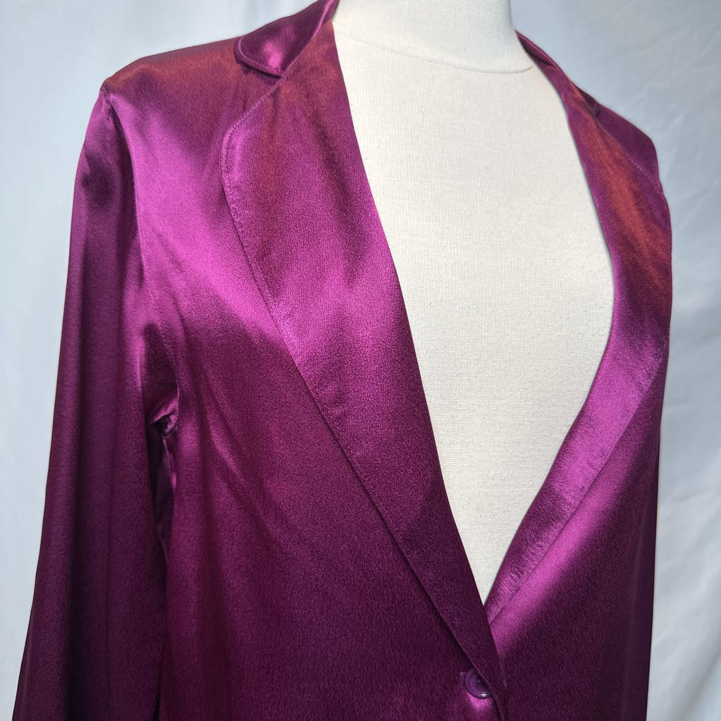 Vintage Satin Grape/Purple Jacket