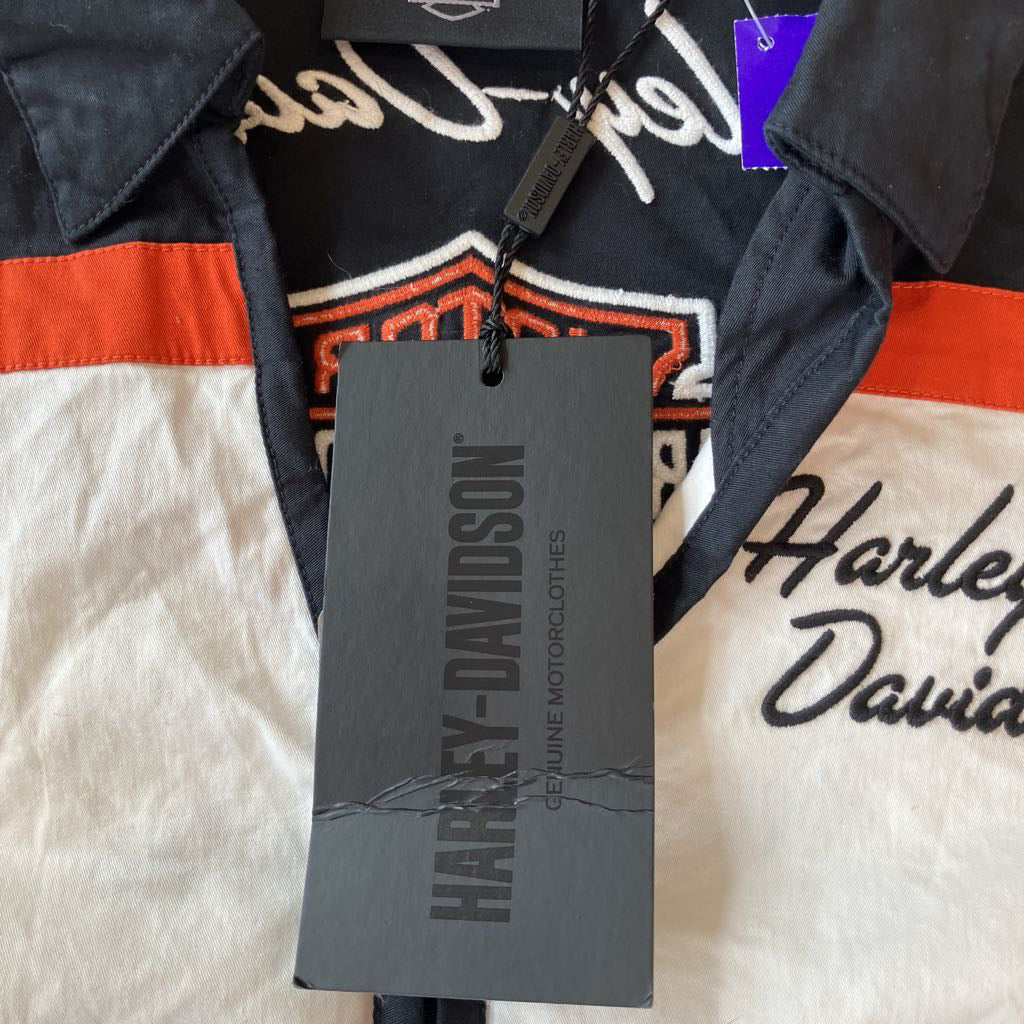 2000s Harley Davidson Zip Up Shirt