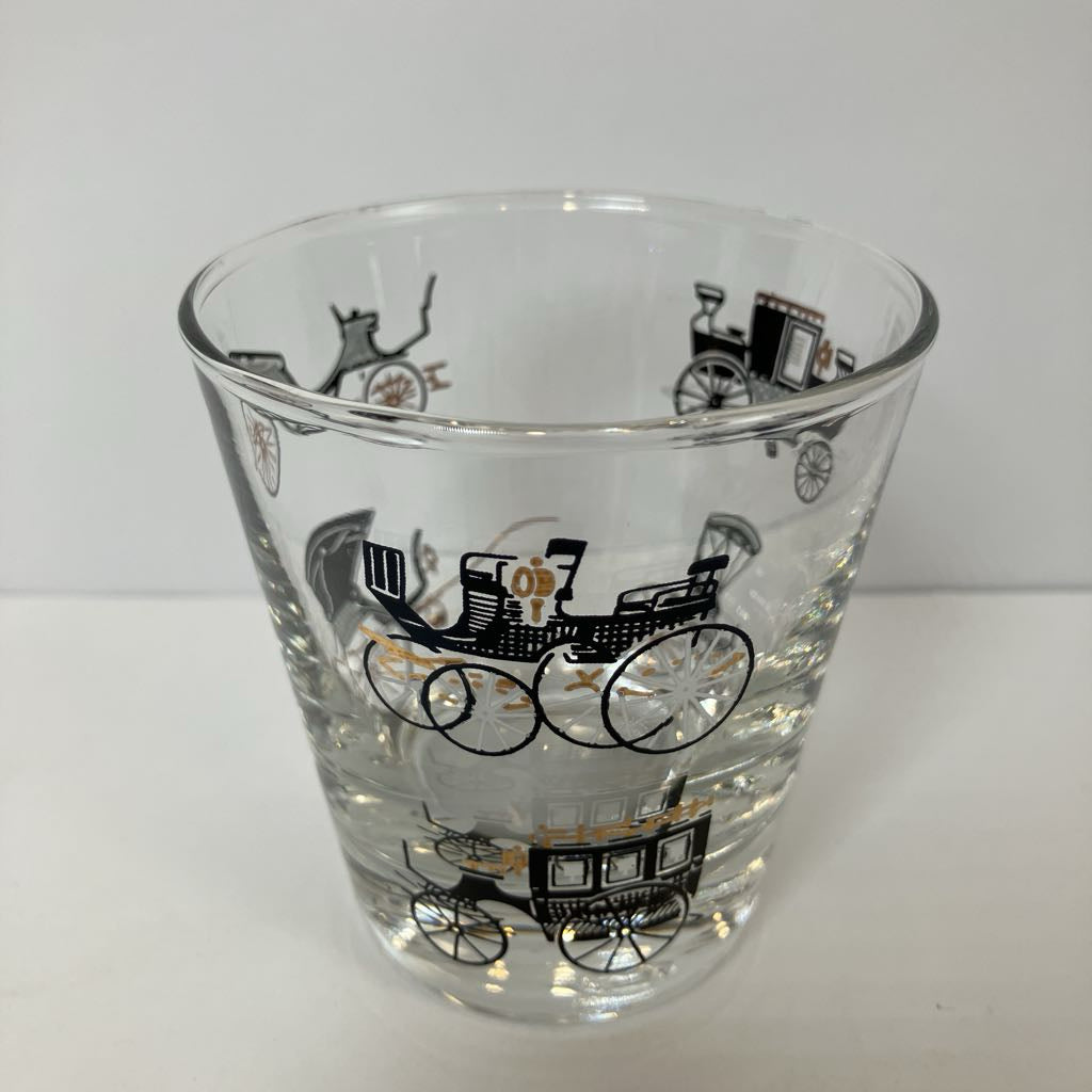 Vintage Libbey Carriage Barware Set of 14