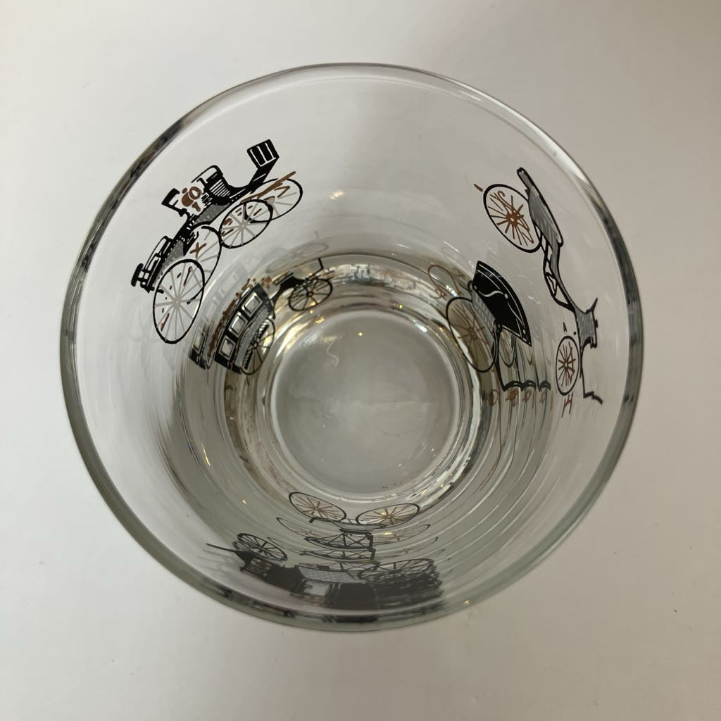 Vintage Libbey Carriage Barware Set of 14