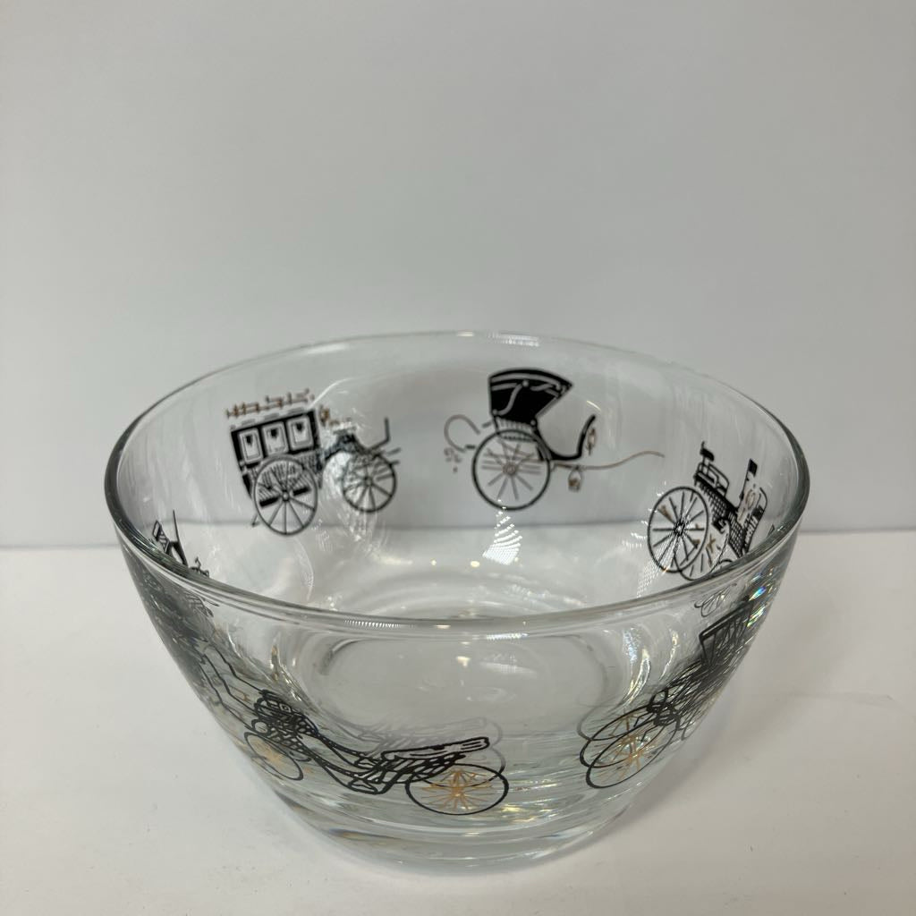 Vintage Libbey Carriage Barware Set of 14