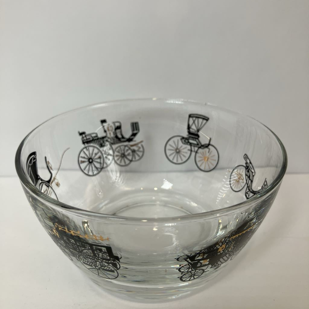 Vintage Libbey Carriage Barware Set of 14
