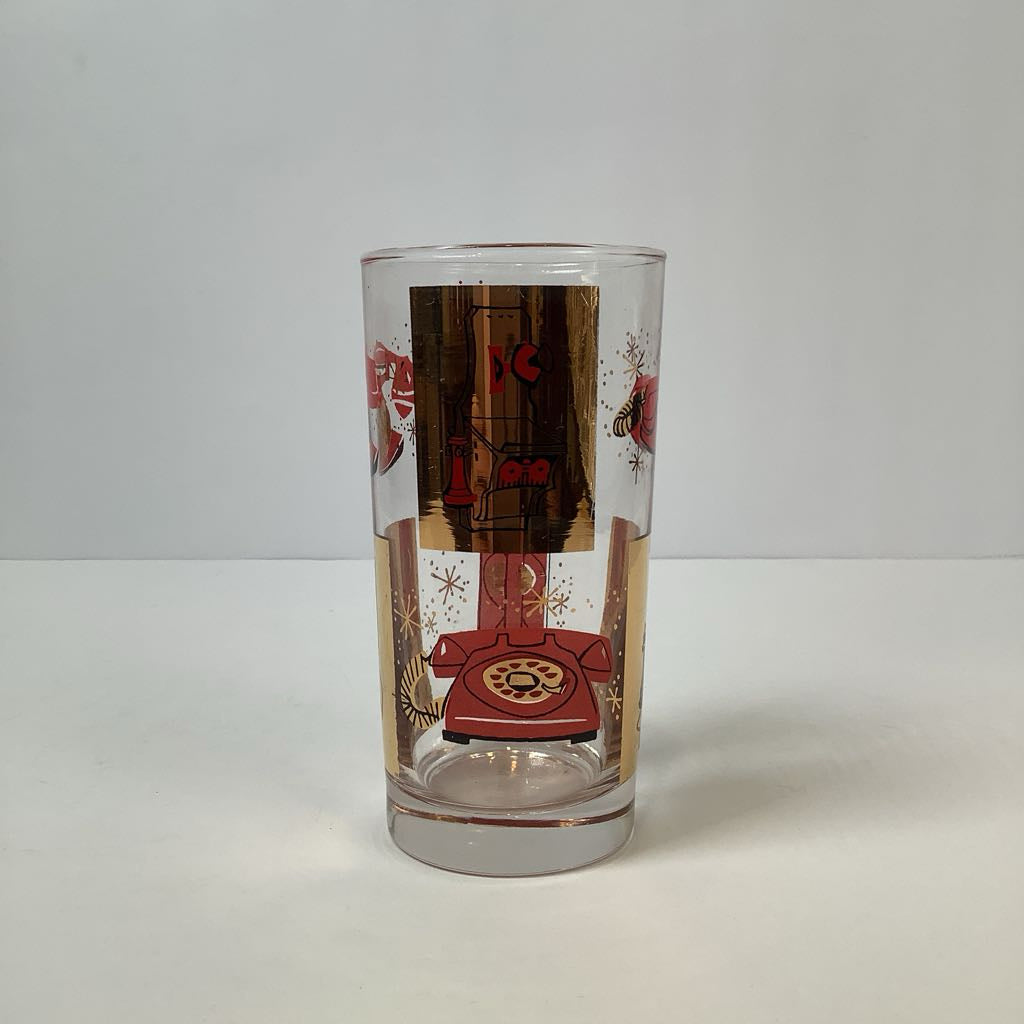 Mid Century Modern Atomic Highballs