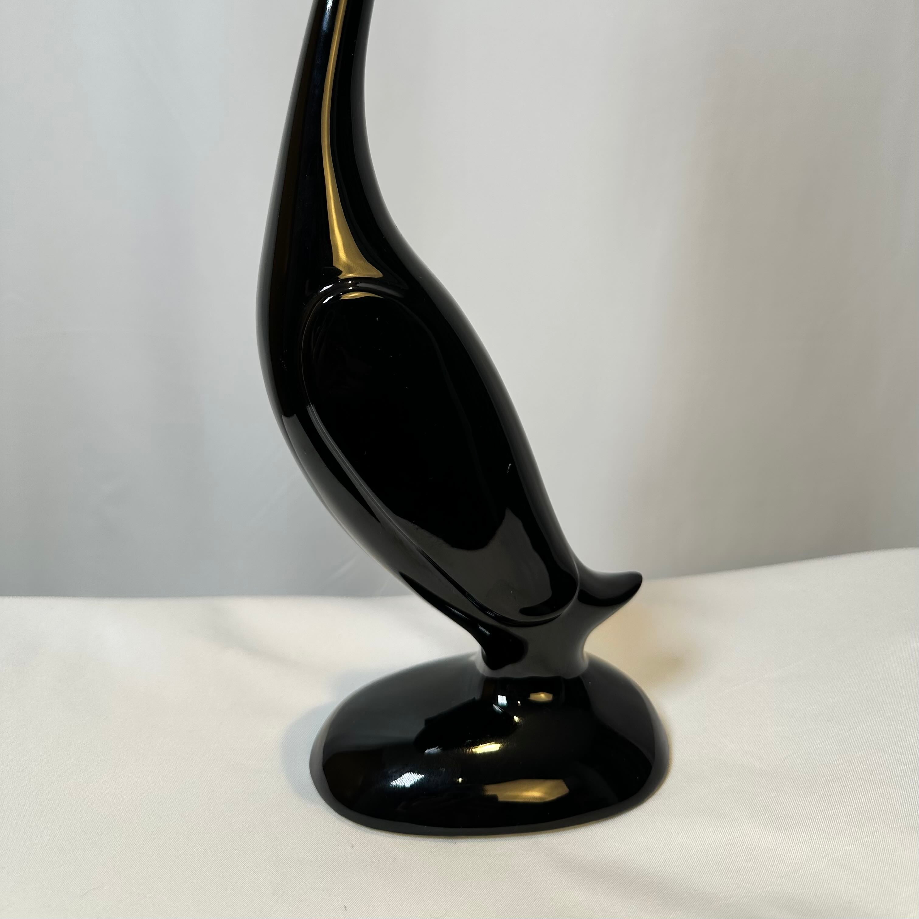 Mid Century Ceramic Egret/Heron/Swan