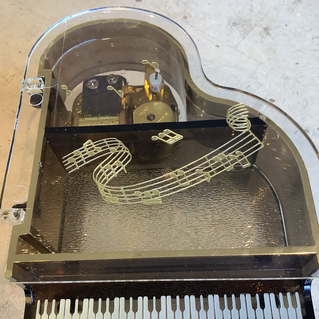 Piano music box