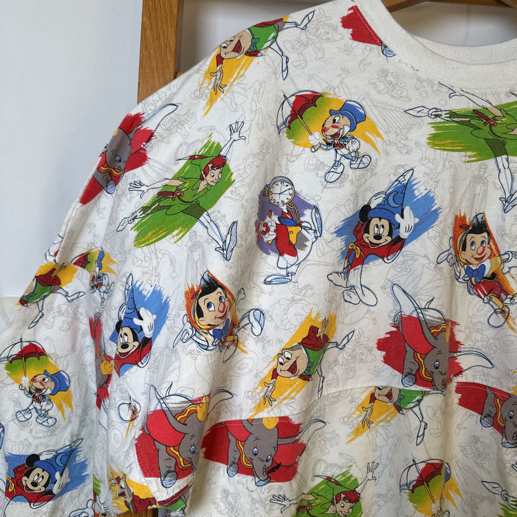 2000s Disney World AOP Spirit Jersey