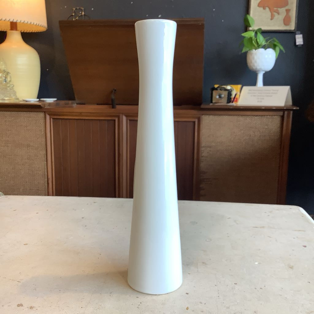 White n Gold wheat vase