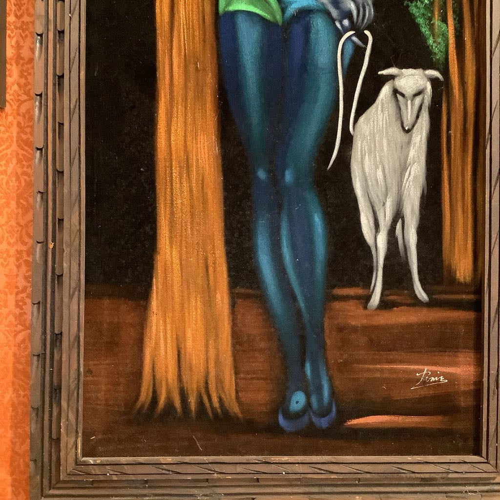 1960s Black Light Velvet Art