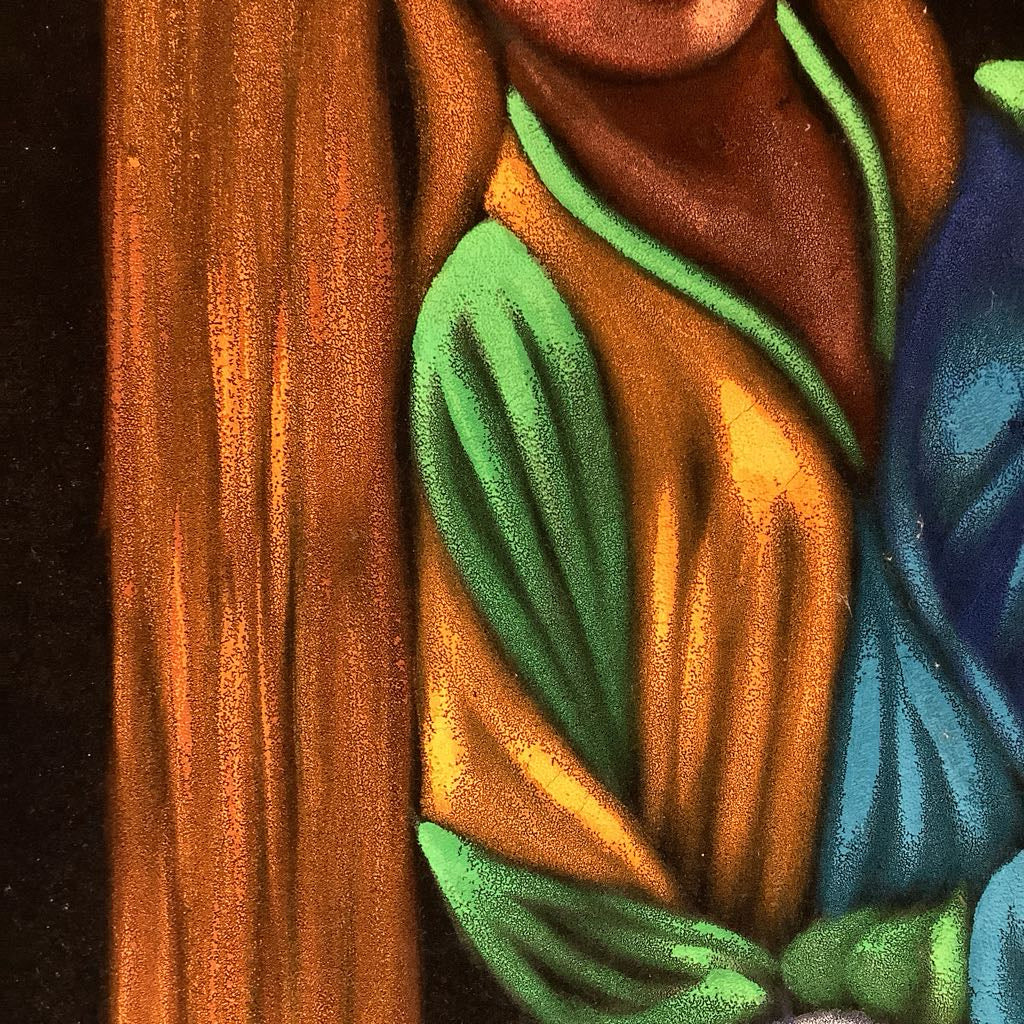 1960s Black Light Velvet Art