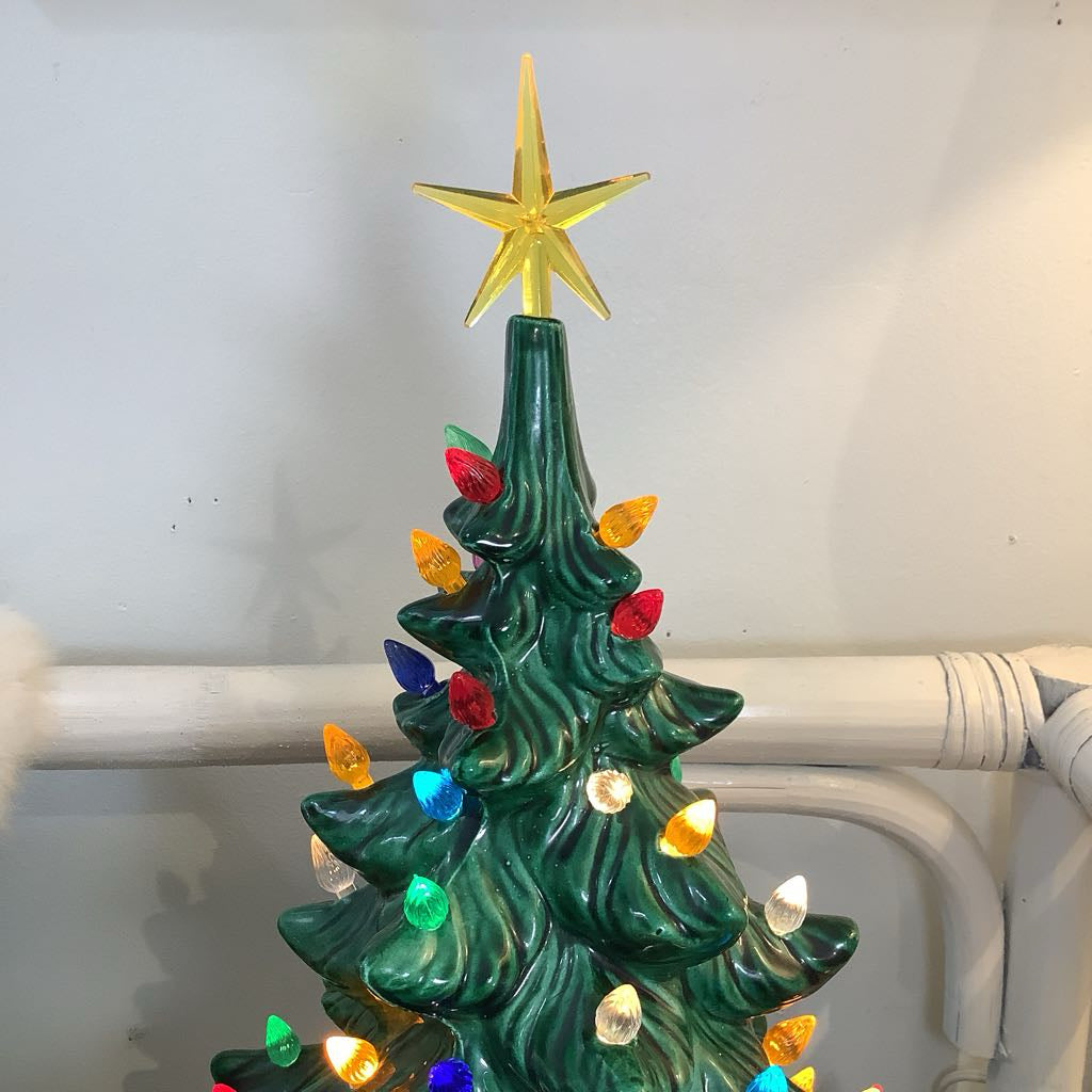 Vintage Ceramic Christmas Tree