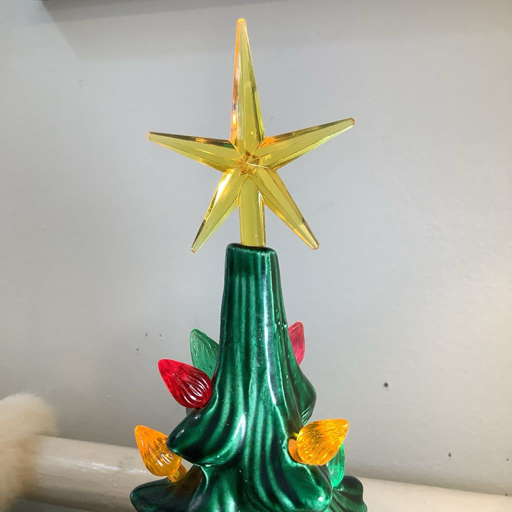 Vintage Ceramic Christmas Tree