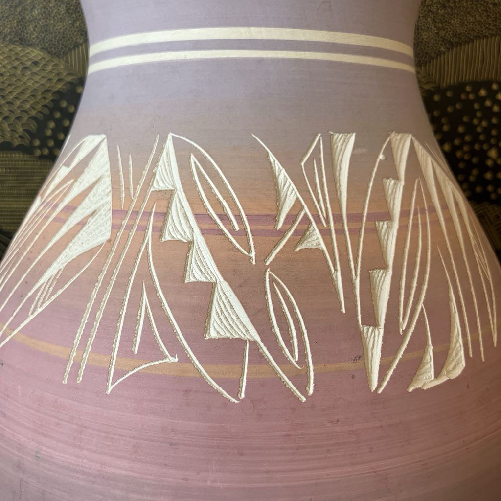 1980s Tall Vessel in the Style of Native American Arts and Crafts