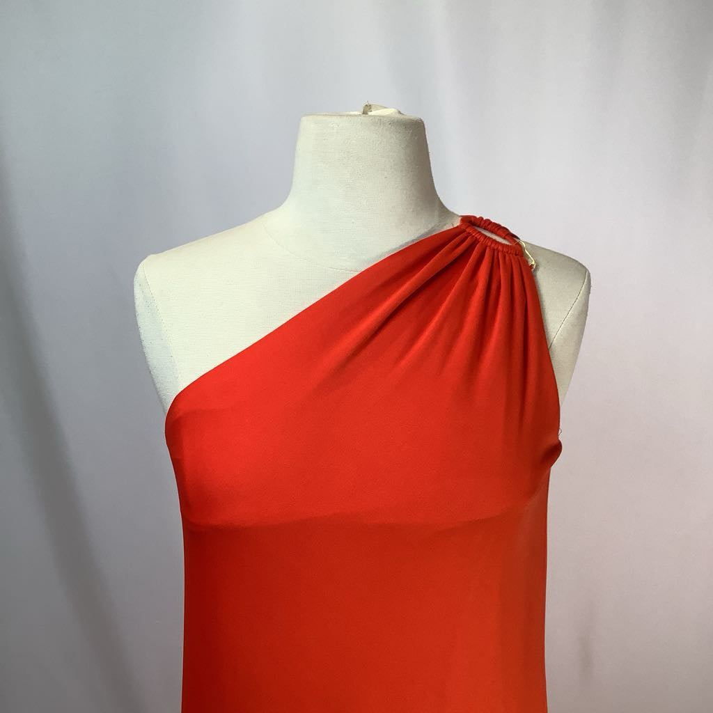 1960s Anne Fogarty One-Shoulder Gown