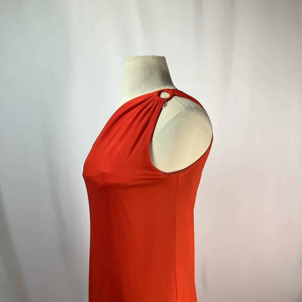 60s Anne Fogarty Orange Gown