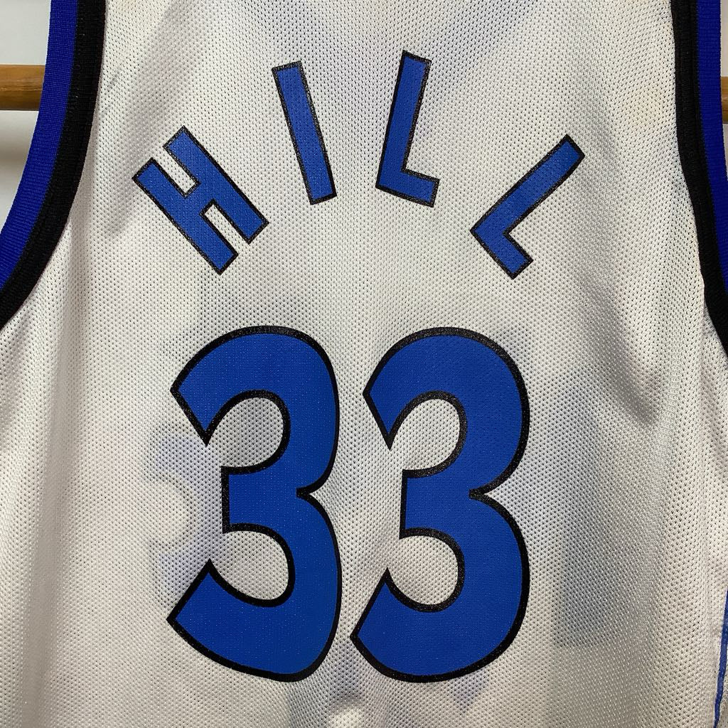 Basketball jersey with 'HILL' and number '33' printed on it