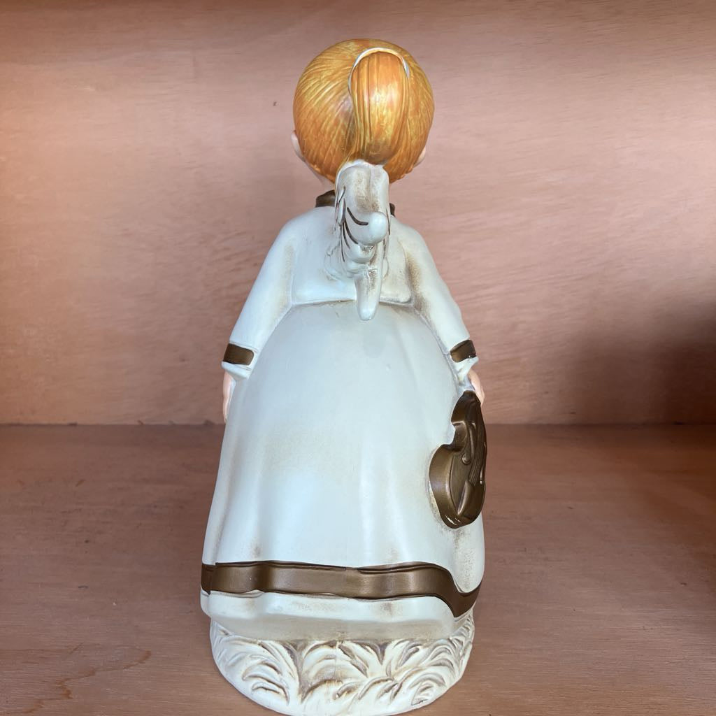 1970's Kissing Angel Figures and Music Box