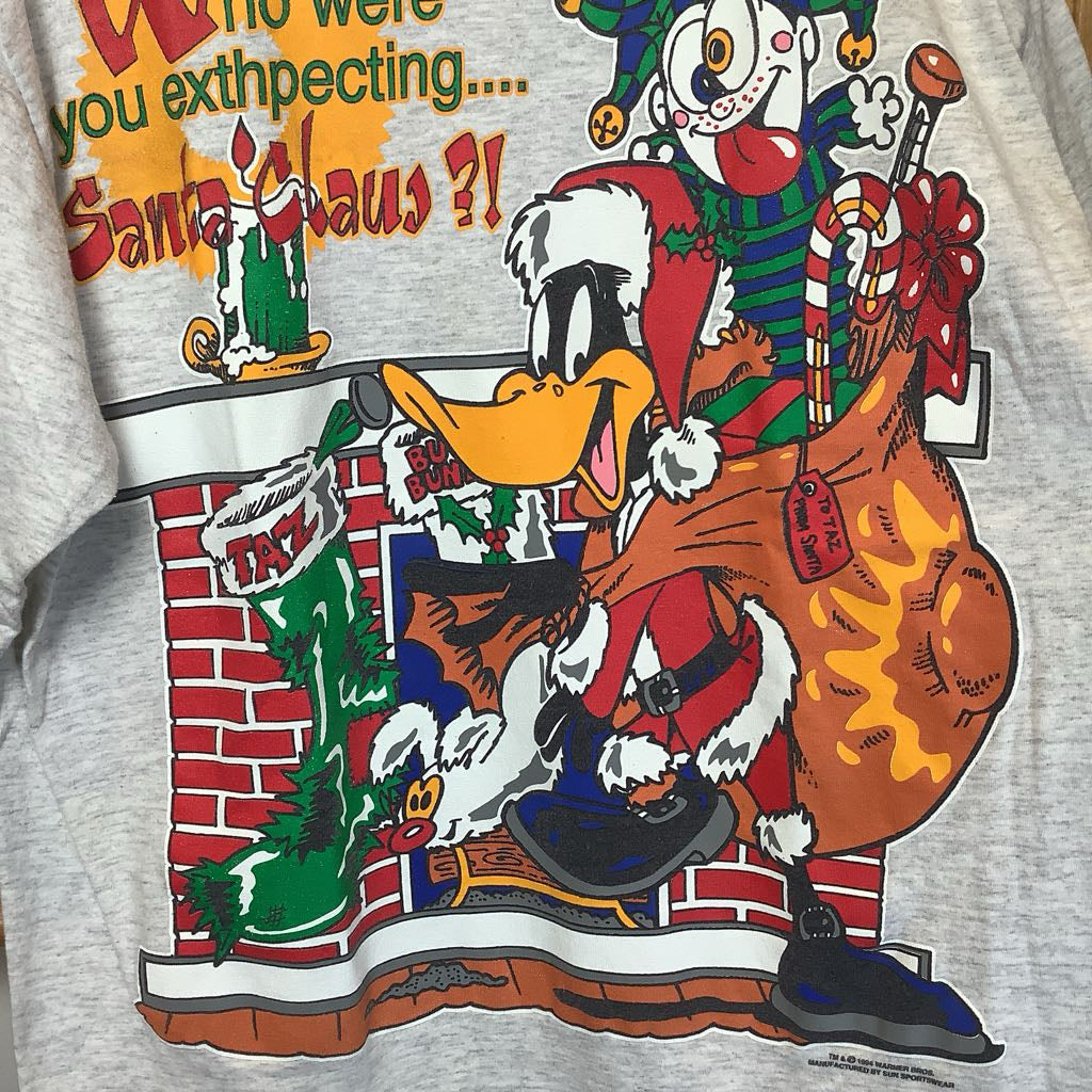 1994 Looney Tunes Christmas T-shirt