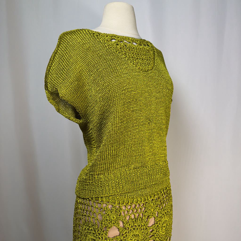 Y2K Knit 2 Piece Dress