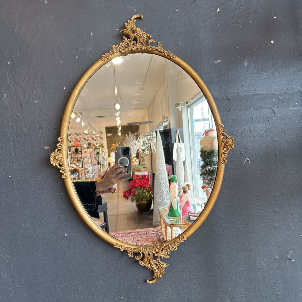 Antique Gold Ornate Mirror